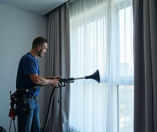 Professional curtain stain removal process equipment Matty Curtain Cleaning liberty-grove-nsw